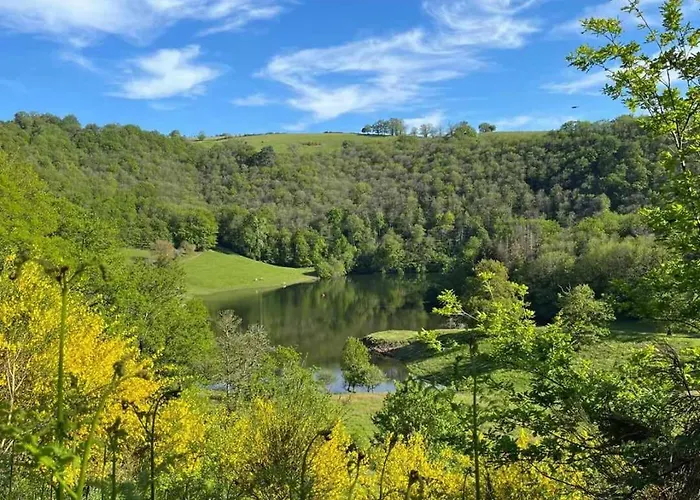 Glamping Tent In De Rust, Met Zwembad, Badkamer En Keuken * Lacapelle-Pinet